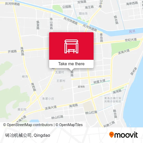 铸冶机械公司 map