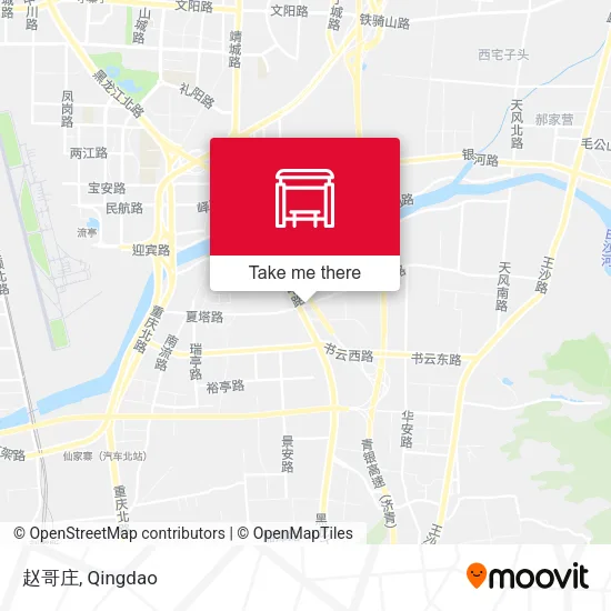 赵哥庄 map