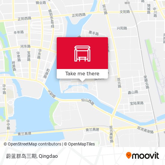 蔚蓝群岛三期 map