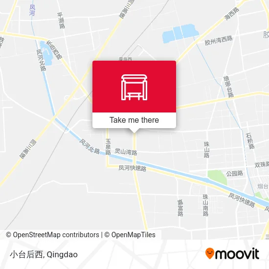 小台后西 map