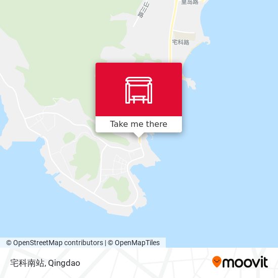 宅科南站 map