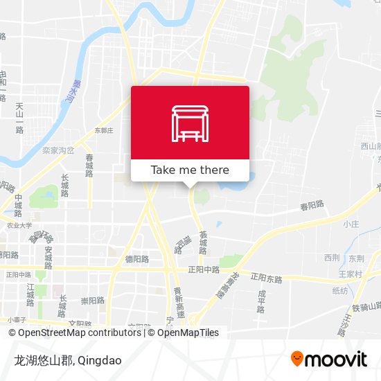 龙湖悠山郡 map