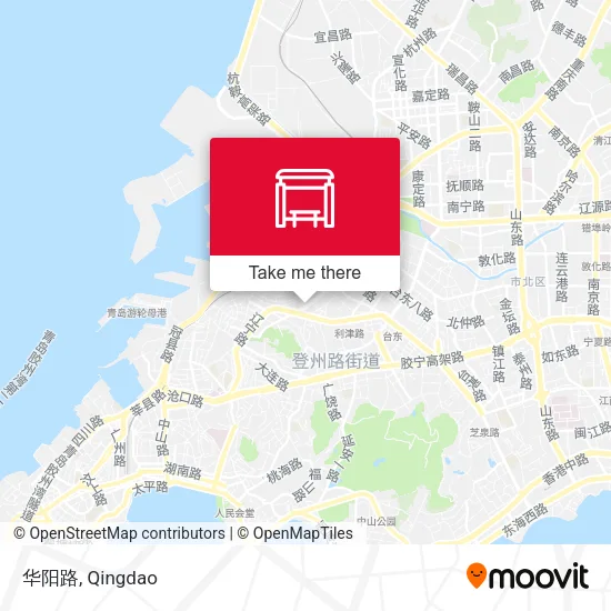 华阳路 map