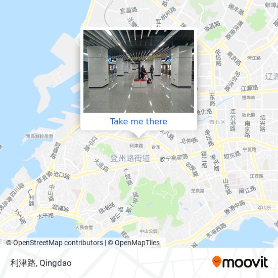 利津路 map