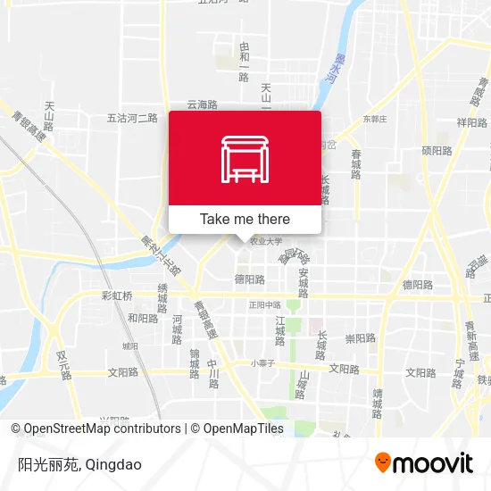 阳光丽苑 map