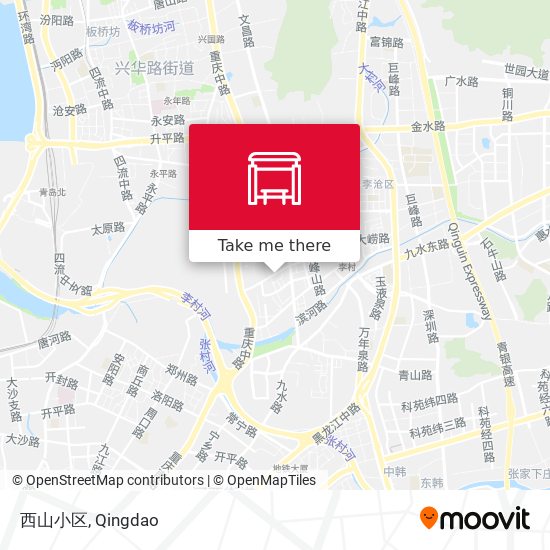 西山小区 map