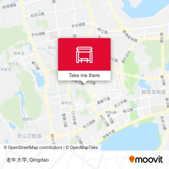老年大学 map