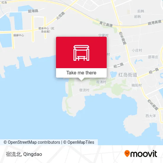宿流北 map