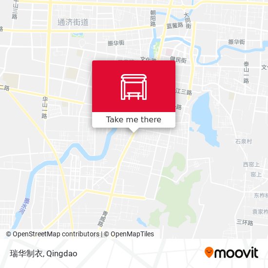 瑞华制衣 map