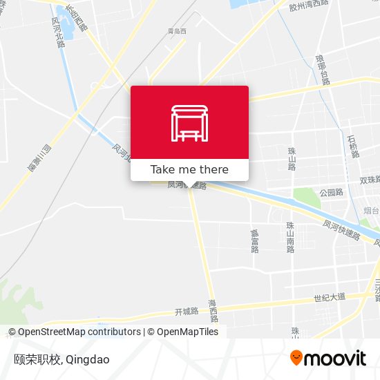 颐荣职校 map