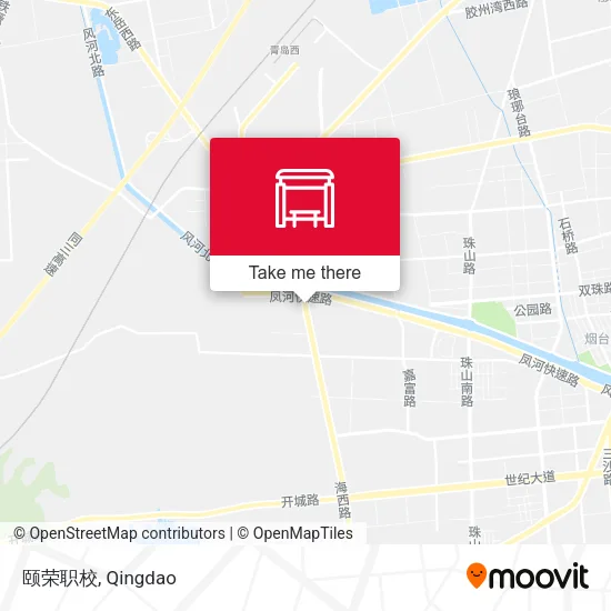颐荣职校 map