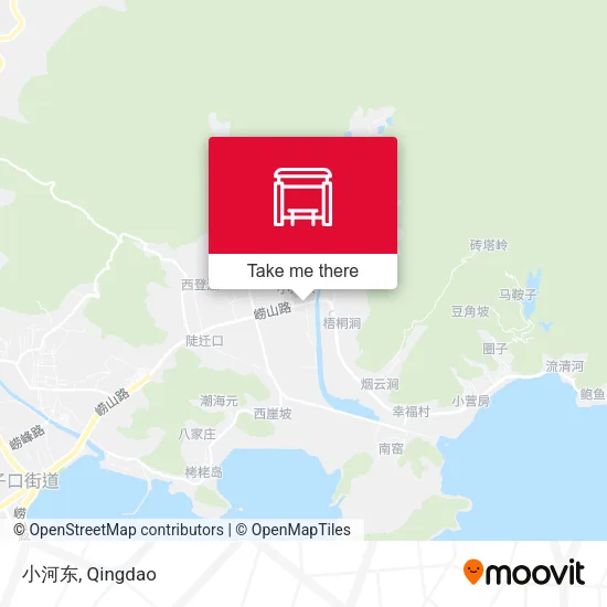 小河东 map