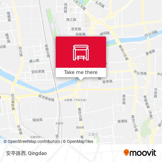 安亭路西 map