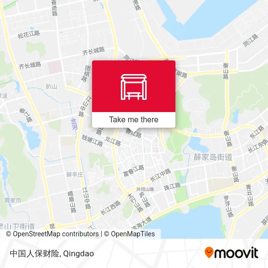 中国人保财险 map