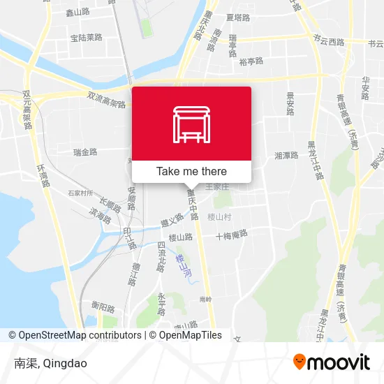 南渠 map