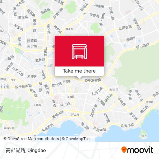 高邮湖路 map