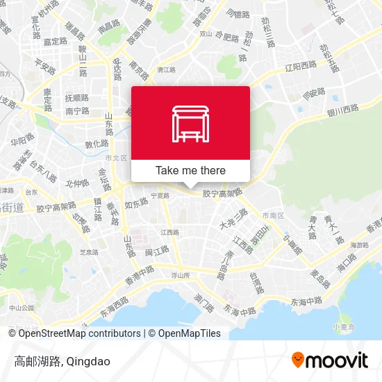 高邮湖路 map