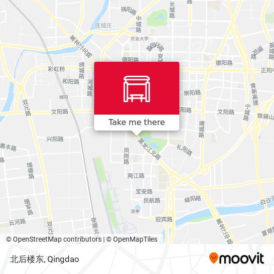 北后楼东 map