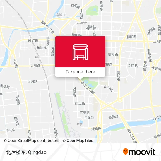 北后楼东 map