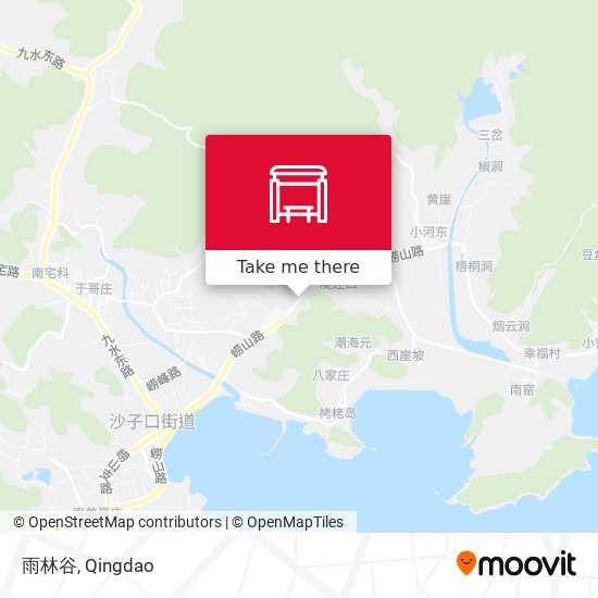 雨林谷 map