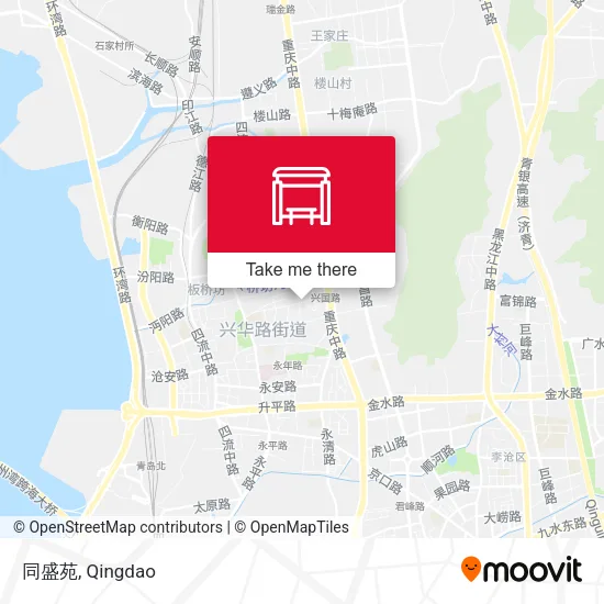 同盛苑 map