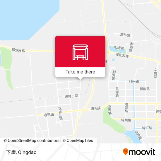 下崖 map