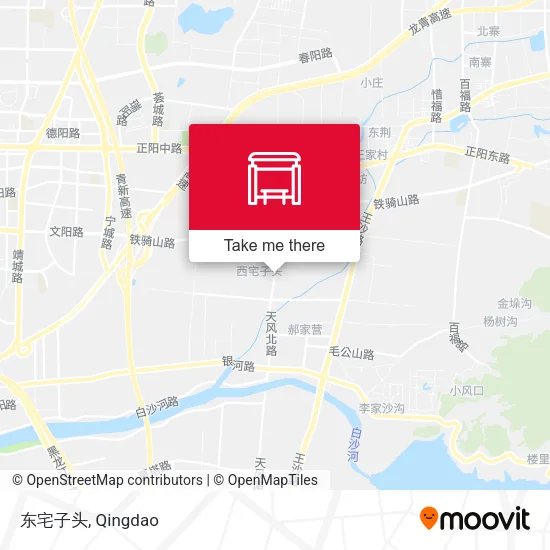 东宅子头 map