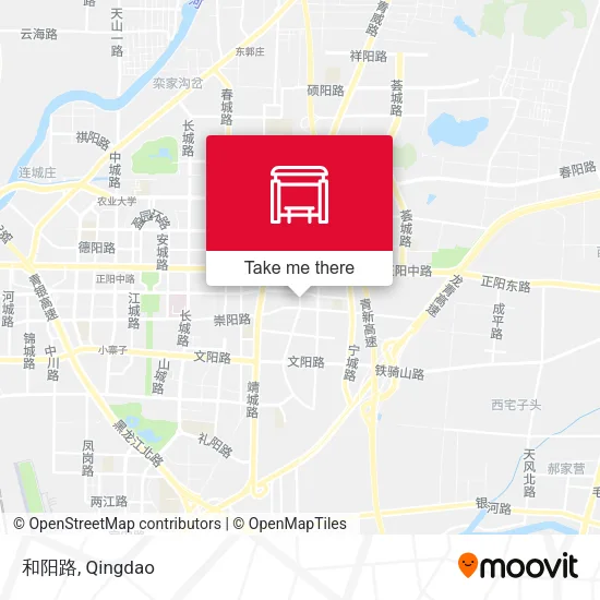 和阳路 map