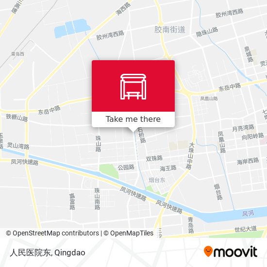 人民医院东 map