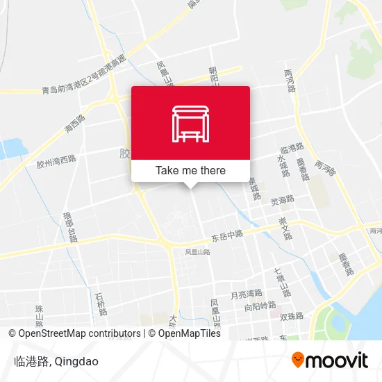 临港路 map