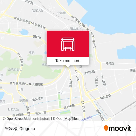 管家楼 map