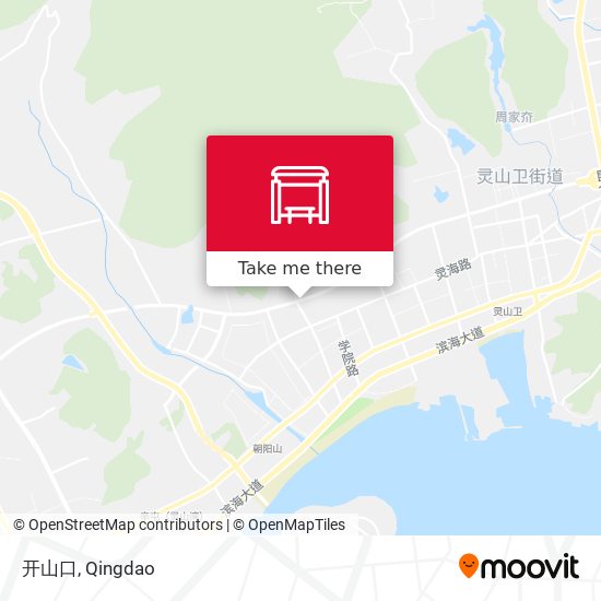 开山口 map