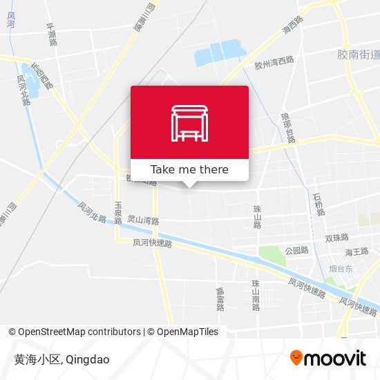 黄海小区 map