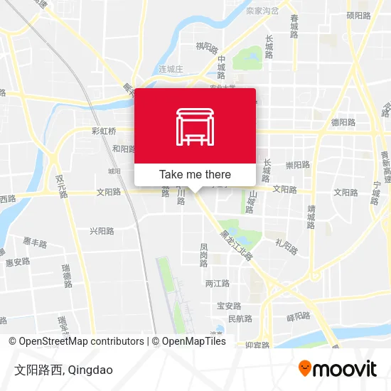 文阳路西 map