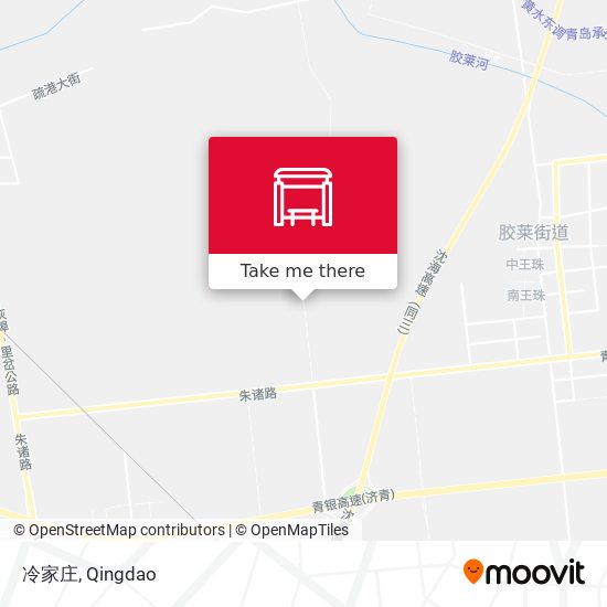 冷家庄 map