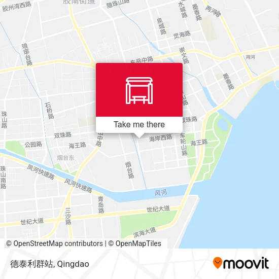 德泰利群站 map