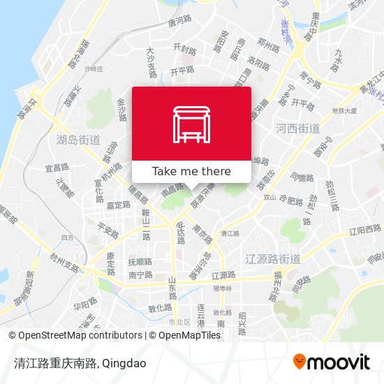 清江路重庆南路 map