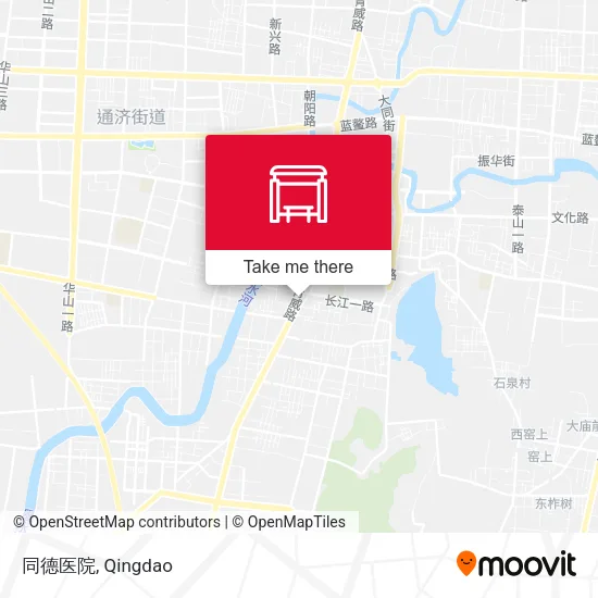 同德医院 map