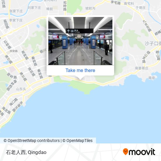 石老人西 map
