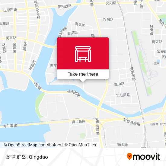 蔚蓝群岛 map