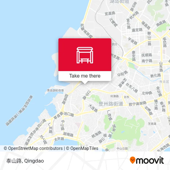 泰山路 map