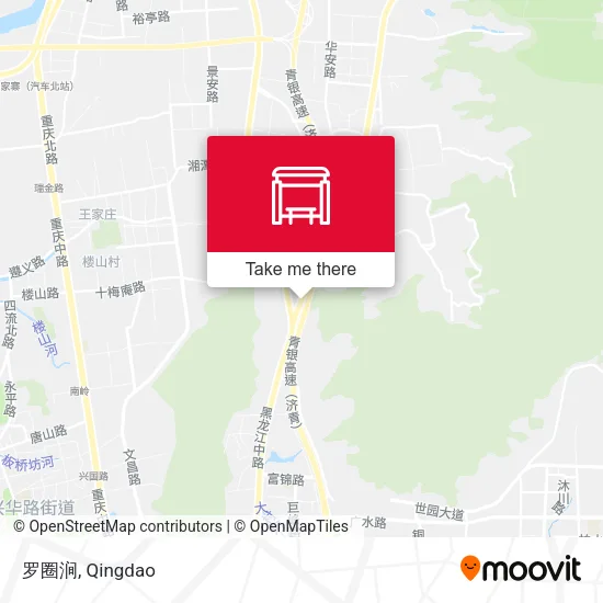 罗圈涧 map