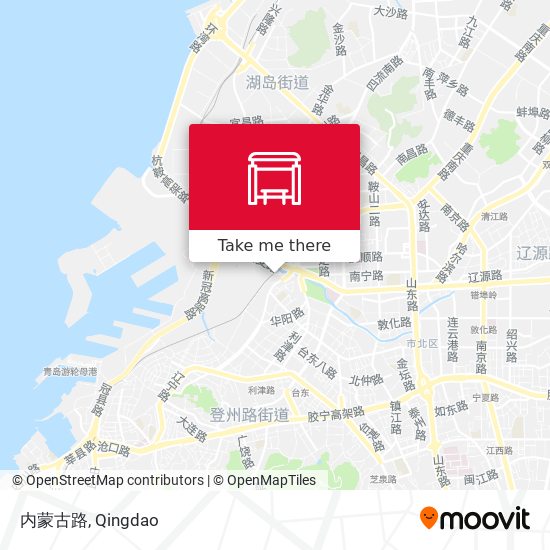内蒙古路 map