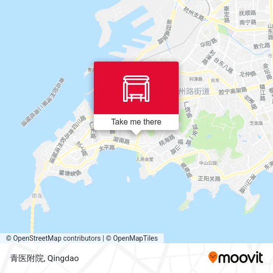 青医附院 map