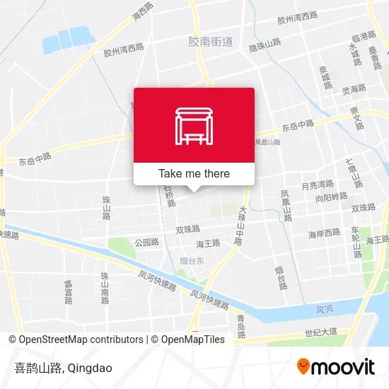 喜鹊山路 map