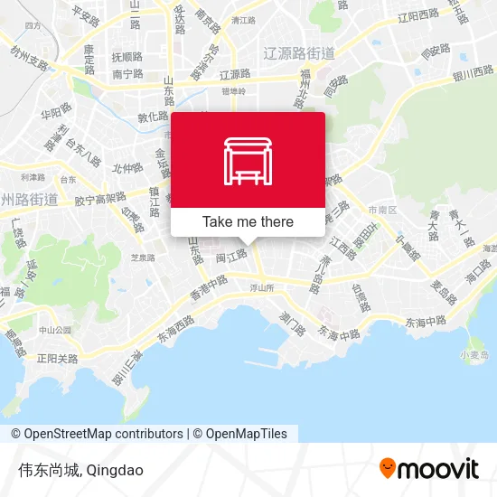 伟东尚城 map