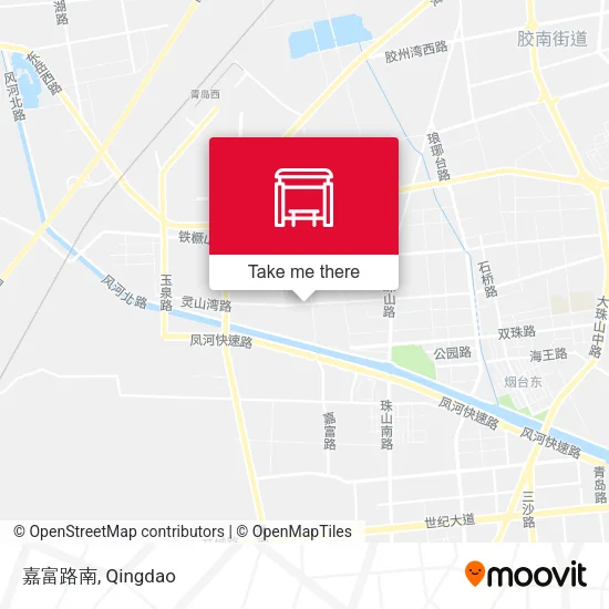 嘉富路南 map