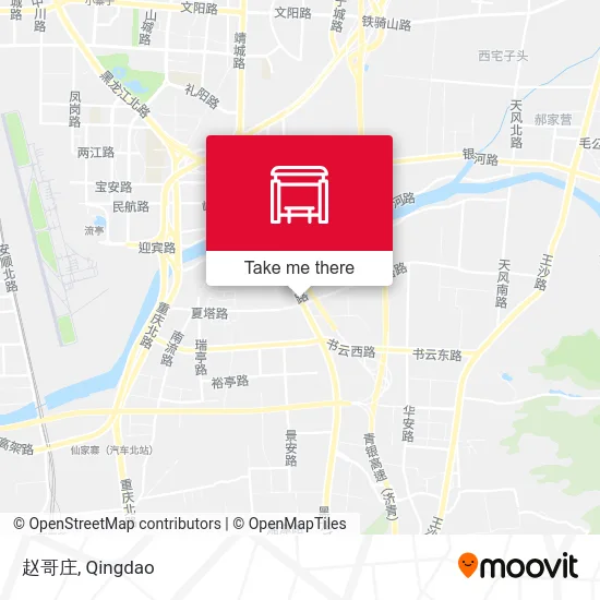 赵哥庄 map