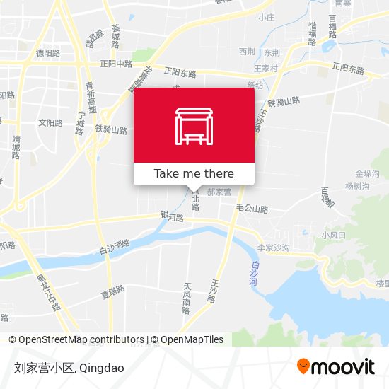 刘家营小区 map