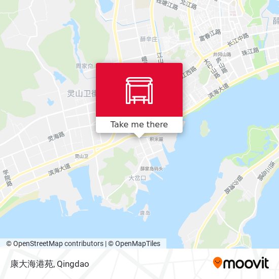 康大海港苑 map